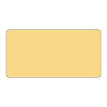 JIS配管識別明示ステッカー ガス関係 (ヨコ) 無地 10枚1組 サイズ: (L) 60×120mm (381700)