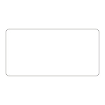 JIS配管識別明示ステッカー 空気関係 (ヨコ) 無地 10枚1組 サイズ: (S) 30×60mm (383500)