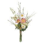 造花 仏花リリ-1本 (高さ45cm) (112R15N) ※光触媒無し