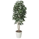 光触媒 人工観葉植物 造花 パキラツリ- 1.6 (高さ160cm) (170P320)