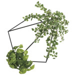 光触媒 人工観葉植物 造花 壁面緑化プミラ&ポトス (高さ25cm) (2000A180)