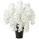 光触媒 人工観葉植物 造花 プレミアム胡蝶蘭10本立W (高さ90cm) (2046A350)