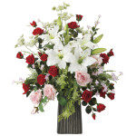 光触媒 人工観葉植物 造花 クイーンアンレース (高さ75cm) (2050R300)