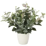 光触媒 人工観葉植物 造花 ミックスフィットニア (高さ52cm) (2101A60)