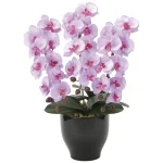 光触媒 人工観葉植物 造花 胡蝶蘭セリースL (高さ66cm) (21K120)