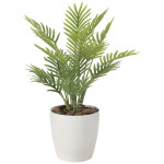 光触媒 人工観葉植物 造花 フレッシュパーム  (高さ48cm) (2217A50)