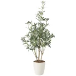 光触媒 人工観葉植物 造花 オリーブ1.1 (高さ110cm) (2223P200)