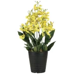 光触媒 人工観葉植物 造花 オンシジュームL (高さ53cm) (2262A70)