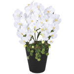 光触媒 人工観葉植物 造花 プリンセス胡蝶蘭W (高さ58cm) (2266R70)