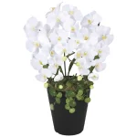 光触媒 人工観葉植物 造花 プリンセス胡蝶蘭W (高さ58cm) (2266R70)