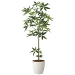 光触媒 人工観葉植物 造花 フレッシュパキラ1.6 (高さ160cm) (2322R430)