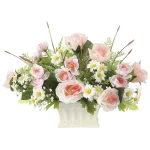 光触媒 人工観葉植物 造花 スモールデージー (高さ27cm) (2381R80)