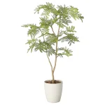 光触媒 人工観葉植物 造花 ねむの木(ポリ製)