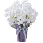 光触媒 人工観葉植物 造花 胡蝶蘭 藤 (高さ64cm) (2464A80)