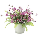 光触媒 人工観葉植物 造花 ビューティーデージー (高さ27cm) (2470A38)