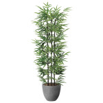 光触媒 人工観葉植物 造花 ナチュラル黒竹1.6 (高さ160cm) (2504R430)