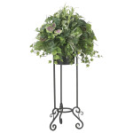 光触媒 人工観葉植物 造花 オーバルスタンド1.05 (高さ105cm) (2524R480)