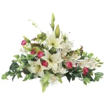 光触媒 人工観葉植物 造花 ルイーズリリー (高さ36cm) (2548A150)