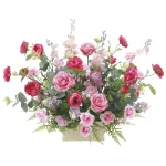 光触媒 人工観葉植物 造花 ビバリー (高さ53cm) (2549A240)