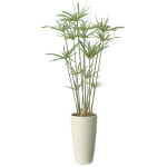 光触媒 人工観葉植物 造花 スリムパピルス1.35 (高さ135cm) (2564R260)