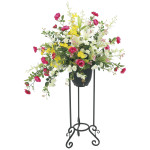 光触媒 人工観葉植物 造花 ファーストラインスタンド1.2 (高さ120cm) (2569R520)