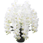 光触媒 人工観葉植物 造花 フレッシュロング胡蝶蘭7本立W (高さ90cm) (2578A500)