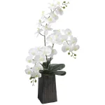 光触媒 人工観葉植物 造花 デザインフレッシュ胡蝶蘭 (高さ87cm) (2579A200)
