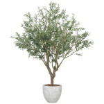 光触媒 人工観葉植物 造花 オリ―ブ2.5(組立式) (高さ250cm) (2606A4000)