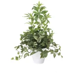 光触媒 人工観葉植物 造花 ミックスフレッシュアセビ (高さ56cm) (2612A100)