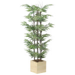 光触媒 人工観葉植物 造花 ウッドボックス黒竹1.2 (高さ120cm) (2632A300)