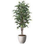 光触媒 人工観葉植物 造花 ナチュラルロイヤルベンジャミン1.6 (高さ160cm) (2650A600)