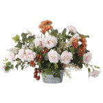 光触媒 人工観葉植物 造花 ハニープリーズ (高さ32cm) (2658A120)