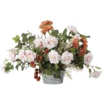 光触媒 人工観葉植物 造花 ハニープリーズ (高さ32cm) (2658A120)