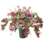 光触媒 人工観葉植物 造花 マイルージュ (高さ48cm) (2667A200)