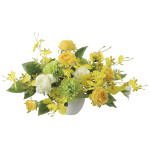 光触媒 人工観葉植物 造花 ハニースカイ (高さ25cm) (2683A70)