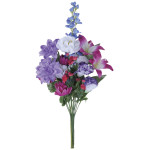 造花 上手組仏花ラベンダー1本 (高さ50cm) (2695A28N) ※光触媒無し