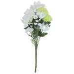 造花 手組仏花菊1本 (高さ45cm) (2696A18N) ※光触媒無し