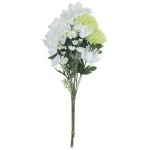 造花 手組仏花菊1本 (高さ45cm) (2696A18N) ※光触媒無し