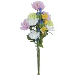 造花 手組仏花ダリア1本 (高さ45cm) (2699A18N) ※光触媒無し