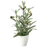 光触媒 人工観葉植物 造花 オリーブS (高さ42cm) (2706A40)