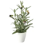 光触媒 人工観葉植物 造花 オリーブS (高さ42cm) (2706A40)