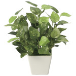 光触媒 人工観葉植物 造花 ミニポトス (高さ24cm) (2707A30)