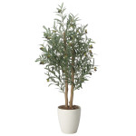 光触媒 人工観葉植物 造花 オリーブグレイス1.2 (高さ120cm) (2722A260)