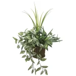 光触媒 人工観葉植物 造花 壁掛けナチュラルグラス (高さ65cm) (281P80)