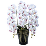 光触媒 人工観葉植物 造花 ロイヤル胡蝶蘭W/AB (高さ76cm) (310A200)