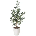 光触媒 人工観葉植物 造花 オリーブ90 (高さ90cm) (378P130)
