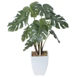 光触媒 人工観葉植物 造花 モンステラポット (高さ40cm) (433A60)