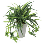 光触媒 人工観葉植物 造花 ドラセナ丸ポット (高さ28cm) (439A60)