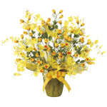 光触媒 人工観葉植物 造花 ゴールドストライク (高さ60cm) (43P80)