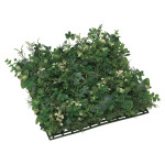 光触媒 人工観葉植物 造花 グリーンミックスマット (高さ10cm) (445K55)